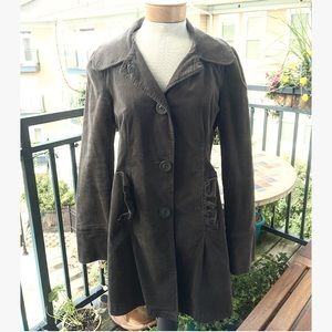 Tulle Velvet 3-Button Jacket